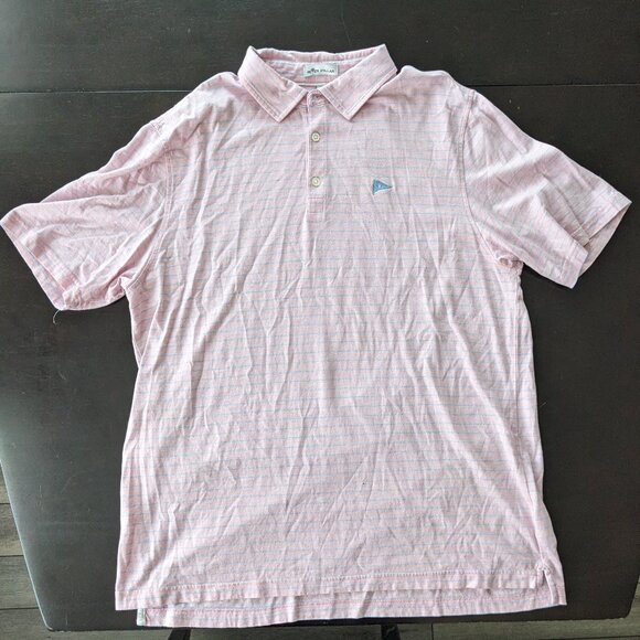 Peter Millar Pink Polo Size XL - Picture 1 of 4